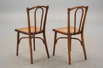 STOLAR, ett par, Thonet, 1900-talets första hälft.