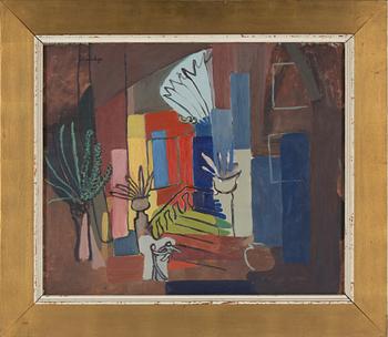SUZANNE ROGER, oil on canvas, signed.