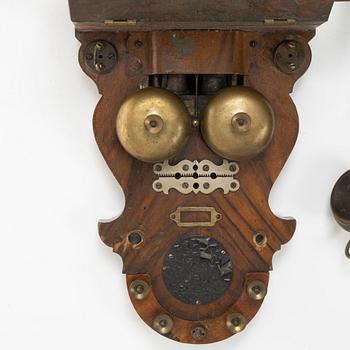 A wall mounted telephone, L.M. Ericsson, Stockholm, early 20th century.