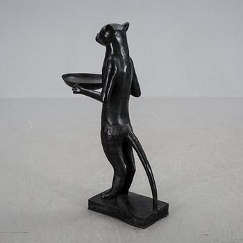SKULPTUR, kattdjur. 1900-tal.