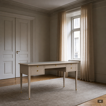 Desk, Gustavian style. 20th century.