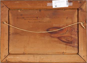 CIPRIANO AGRAS, 2st, oljor på duk, båda monogramsign o dat 94.