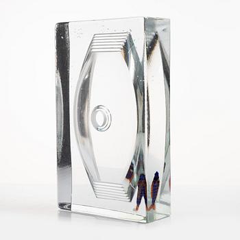Kjell Engman, Wash basin, glass, "Lagoon", Kosta Boda.