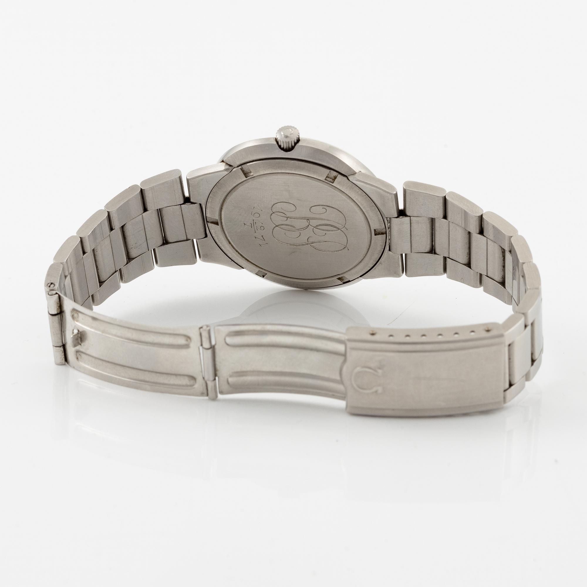 Omega, Genève, Dynamic, wristwatch, 41,5 x 36,5 mm,.