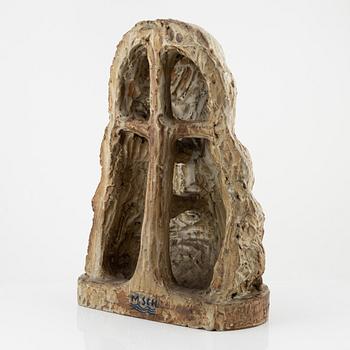Michael Schilkin, 'Leonardo da Vinci', a stoneware sculpture, Royal Copenhagen, Denmark 1947.