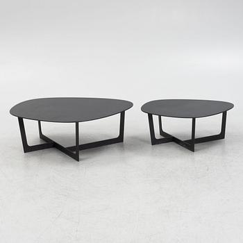 Ernst & Jensen, soffbord, 2 st, "Insula", Erik Jörgensen Möbelfabrik A/S, Danmark. Formgiven 2009.