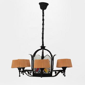 A ceiling light, first half of the 20th Century.