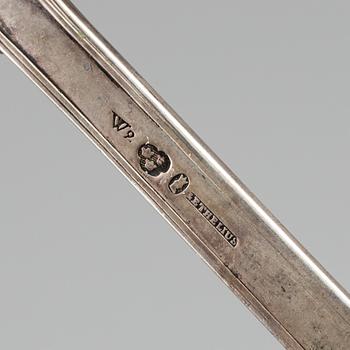 PEHR ZETHELIUS, a silver soup spoon, Stockholm 1803. W 280 g.