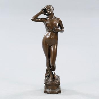 SKULPTUR, glaserad gips, efter Per Hasselberg, G. Bernardi Konstgjuteri, Göteborg, 1900-tal.