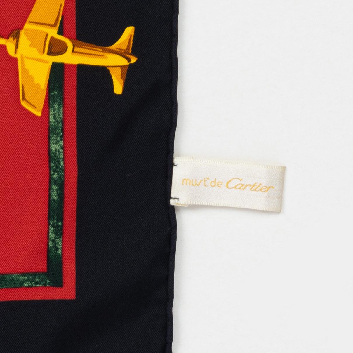 Cartier, scarf.
