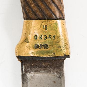 Shaska, model 1881 för kosacker, Ryssland, daterad 1930.