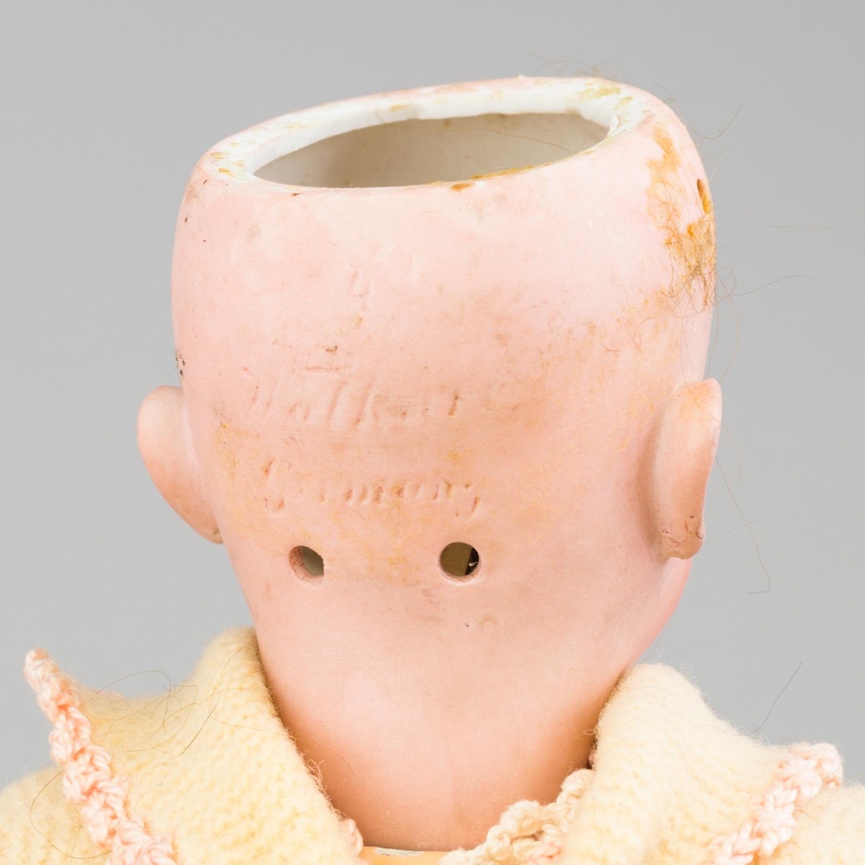 a Kley & Hahn "Walküre" porcelain doll from the early 20th century.