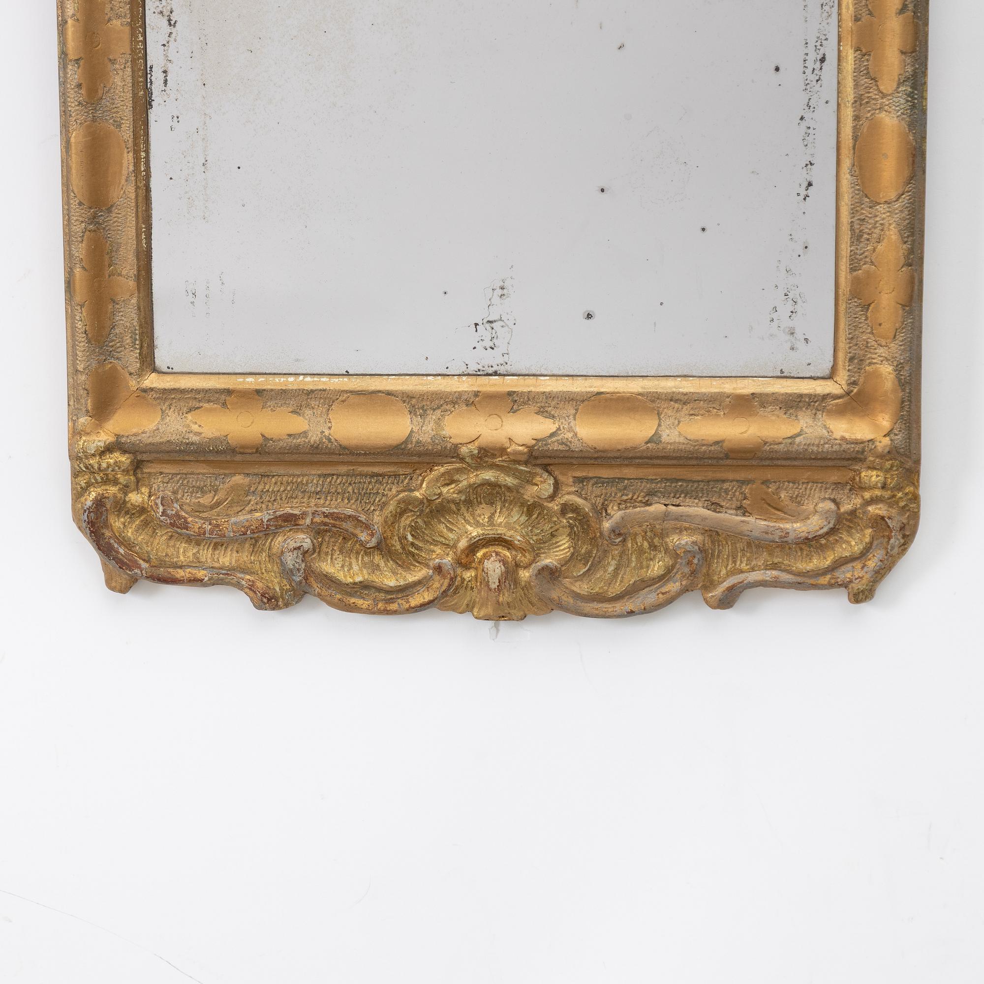 Mirror, Rococo, 18th century.