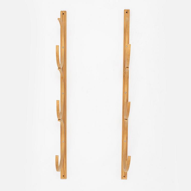 A pair of shelves for drawings, Swedish Modern, mid 20th Century.