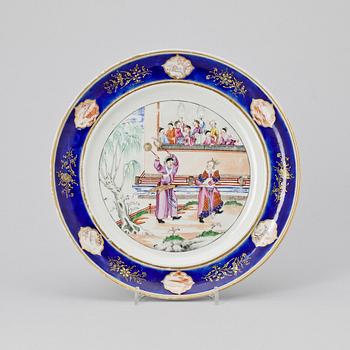 FAT, porslin, Qianlong, Kina sent 1700-tal.