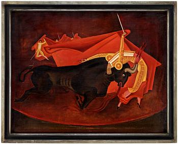 130. Gösta Adrian-Nilsson, "Tjur och Matador III" (Bull and Matador III).