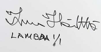 a photograph, lambda-print 2006, ed. 1/1, signed a tergo.