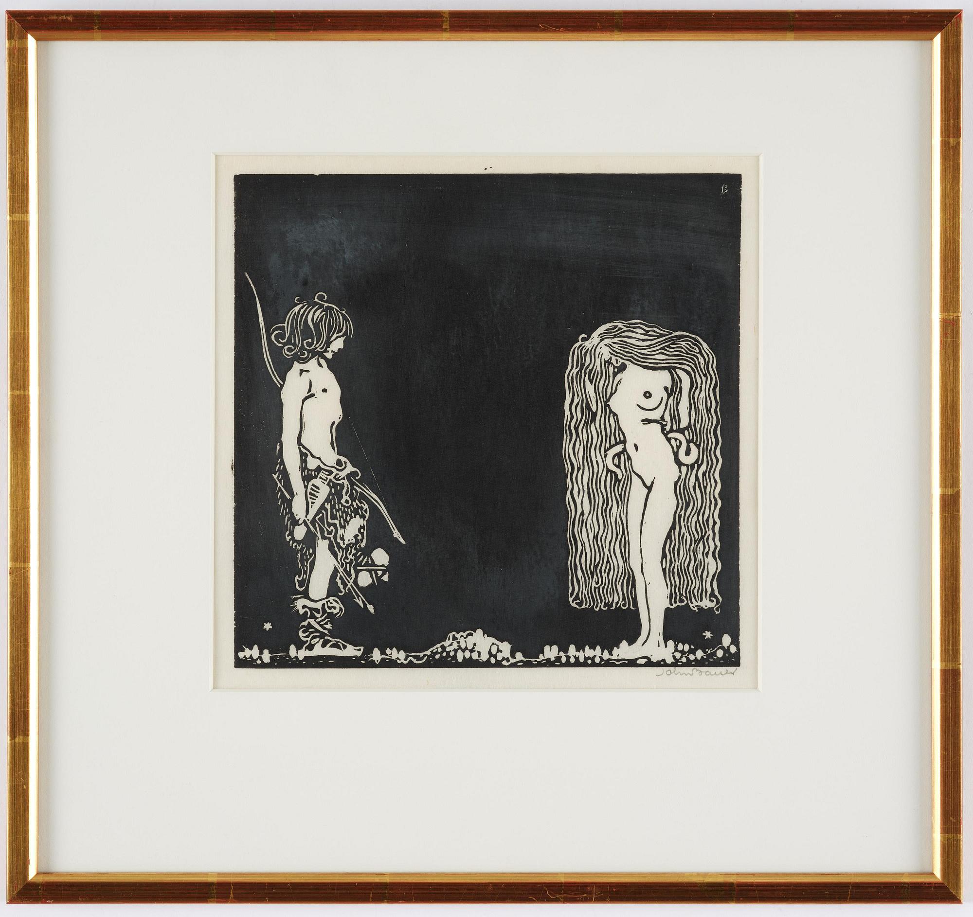 John Bauer, "Huldra".