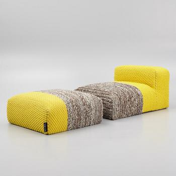 Patricia Urquiola, a 'Mangas' lounge chair with ottoman, GAN.