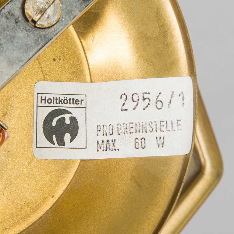 A pair of late 20th century ceiling lamps.