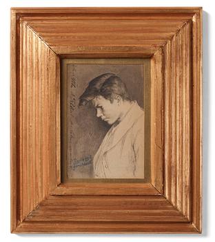 Helene Schjerfbeck, Portrait of young boy.