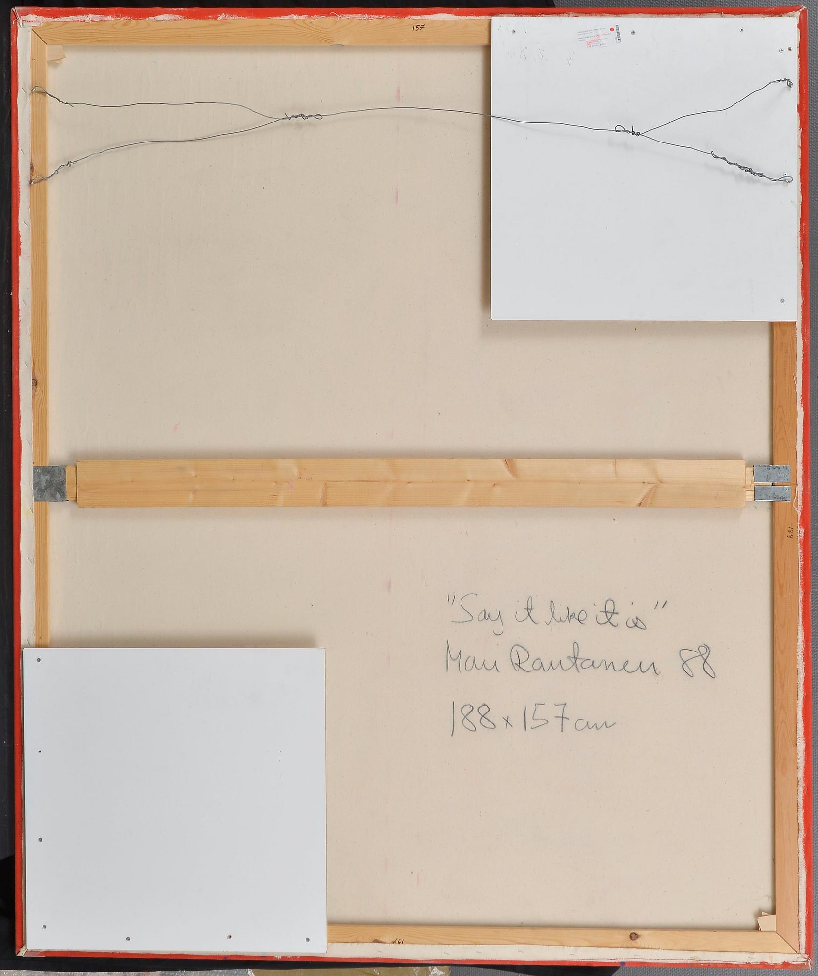 Mari Rantanen, "SAY LIKE IT IS".