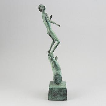 Carl Milles, after. Sculpture. Bronze. Height 49 cm.