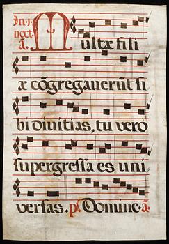 A 17th Century Antiphon.