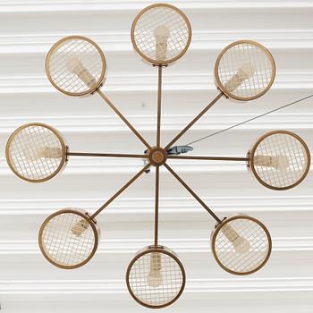 Hans-Agne Jakobsson, a ceiling lamp, Hans-Agne Jakobsson AB, Markaryd, 1950s.