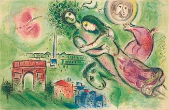 954. Marc Chagall Efter, "Roméo et Juliette".