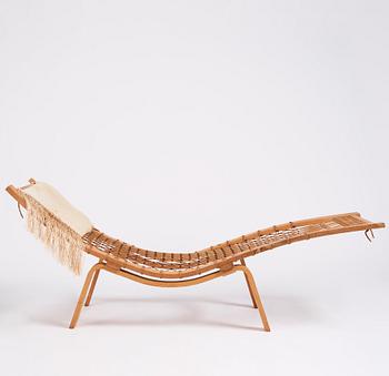 Hans J. Wegner, vilstol  "Hammock Chair GE2", Getama, Danmark, tidigt 1960-tal.