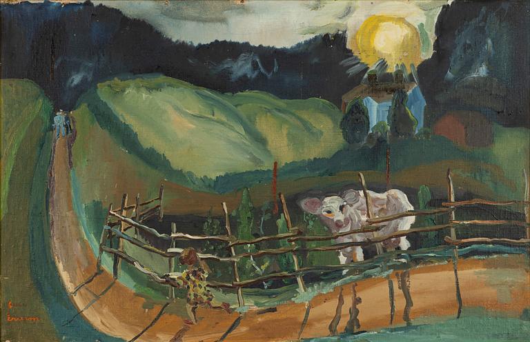 Sven X:et Erixson, "Solen, kalven, flickan".