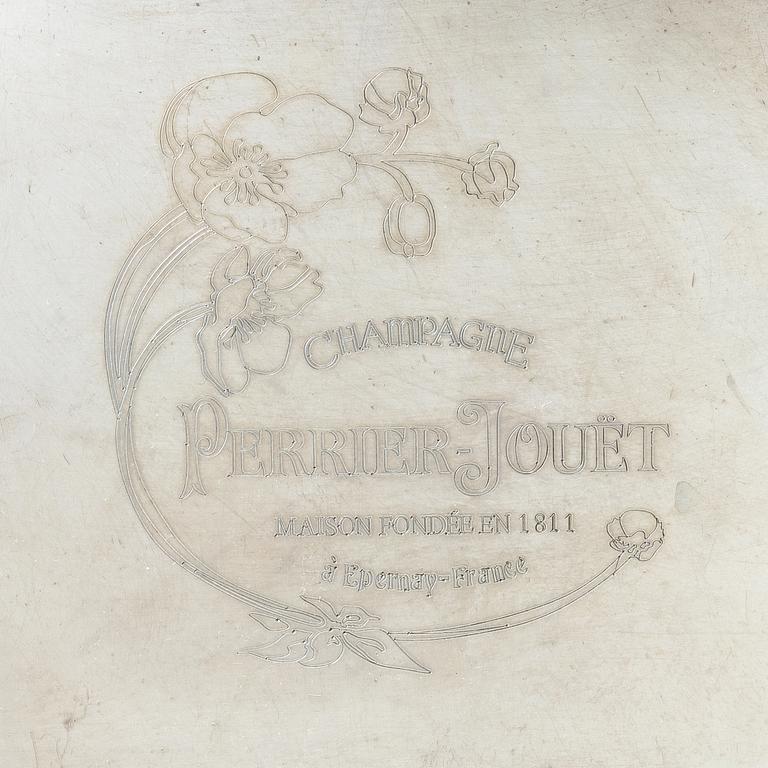 Christofle, tray, silverplate, late 20th century.