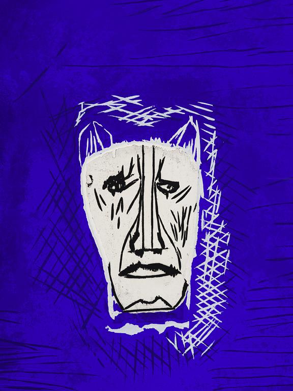 Mimmo Paladino, "Anacreonte".