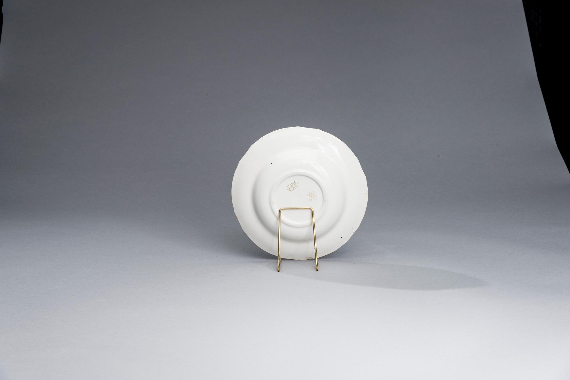 SERVISDELAR, 35 st, PORSLIN, "Blått Landskap", design Reinhard Richter, Arabia 1941-71.