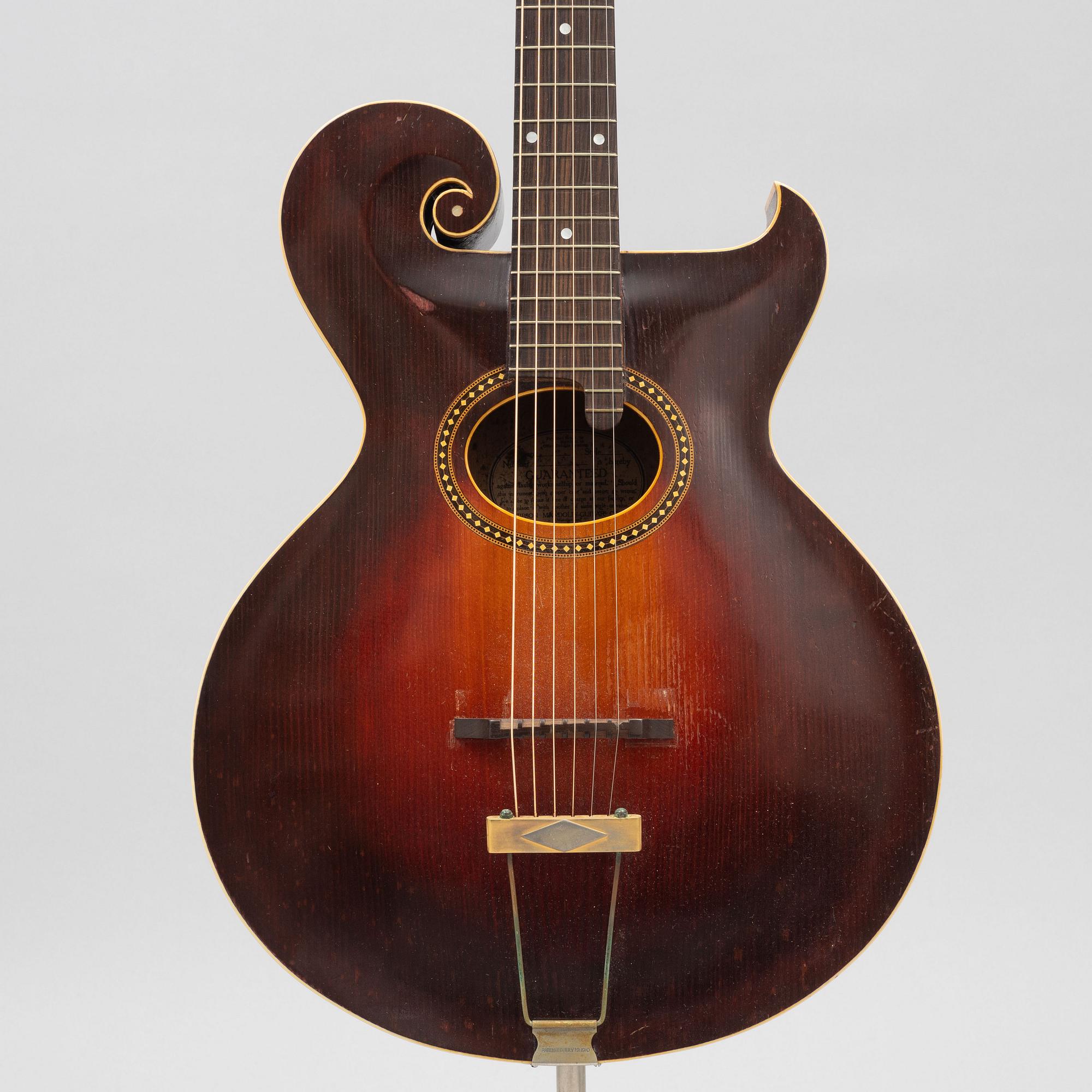 Gibson, "Style O", acoustic guitar, 1921, USA.