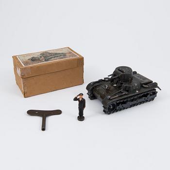 A  tinplate Gama tank Germany 1930/40s.