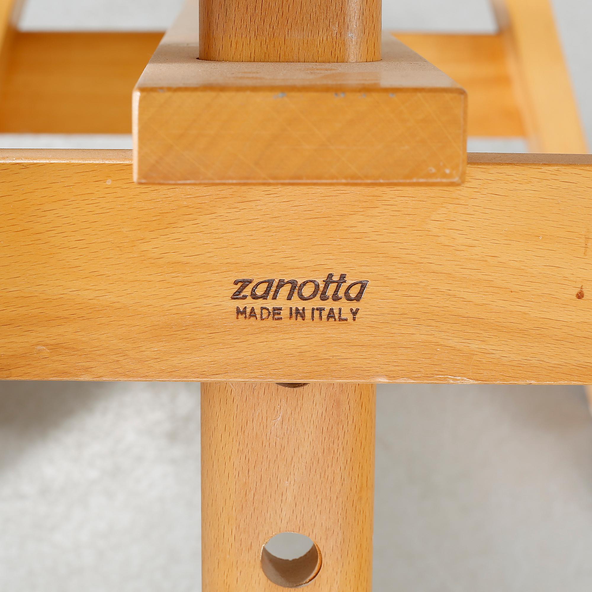 ACHILLE CASTIGLIONI,ett par  bockben, "Leonardo", Zanotta, 1900-talets andra hälft.