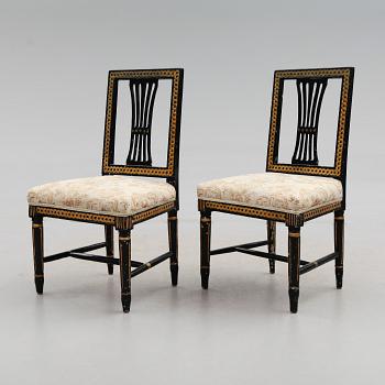 STOLAR, 1 par, sengustavianska, 1800-talets första hälft.