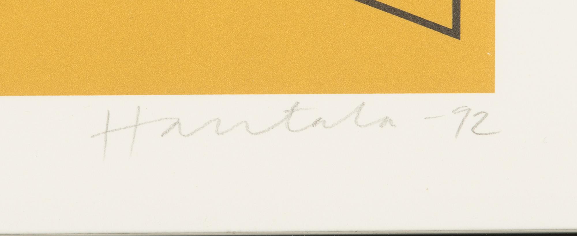 Jorma Hautala, serigrafia, signeerattu ja päivätty -92, numeroitu 48/100.
