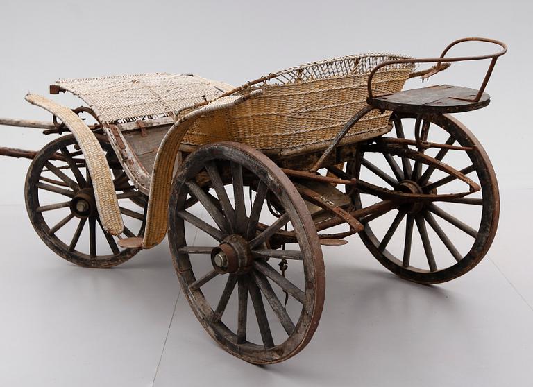 HÄSTVAGN, sekelskiftet 1900.