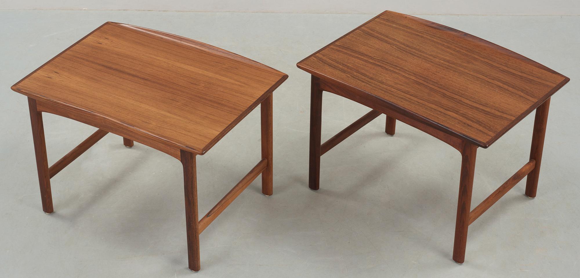 SOFFBORD, ett par, "Frisco", Folke Ohlsson, Tingströms, 1960-tal.