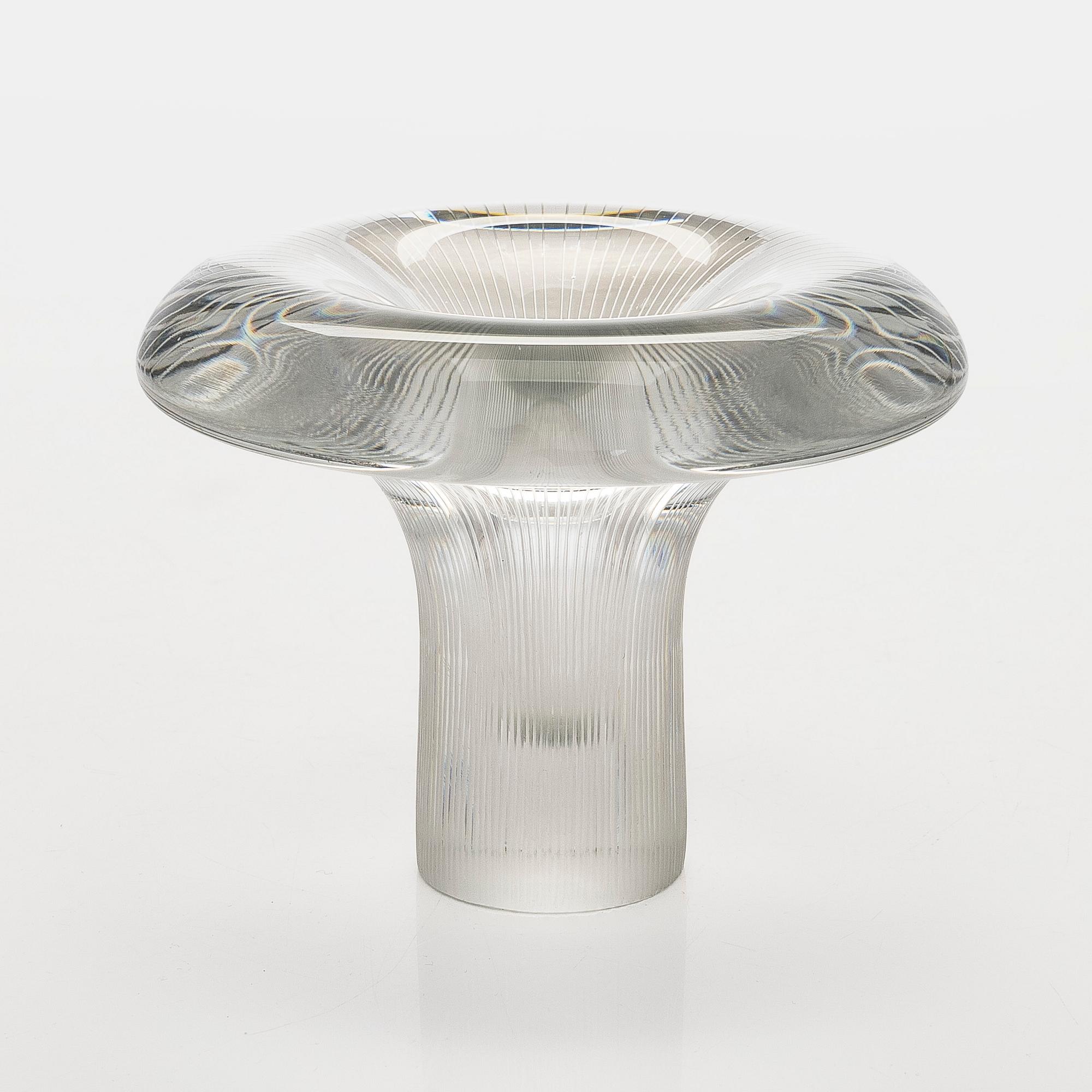 Tapio Wirkkala, maljakko, "Tatti", 3552, signeerattu Tapio Wirkkala - Iittala -55.