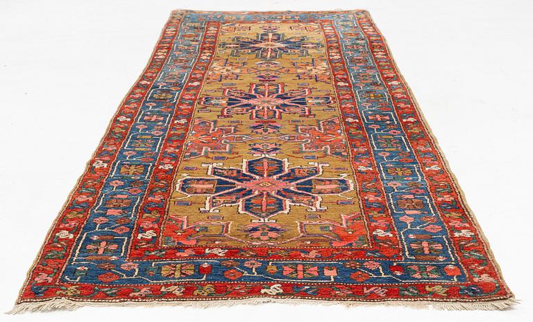 A Heriz Gorovan runner, semi antique, c. 307 x 110 cm.