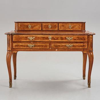 A Swedish Rococo mid 18th century writing desk.