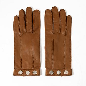 Hermès, handskar, storlek 8.