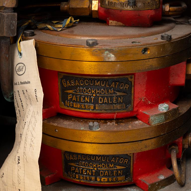 Militärfyr, Typ A, AGA, 1900-tal.