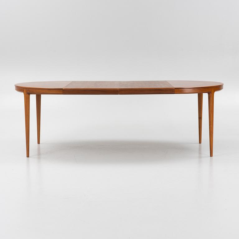 Bertil Fridhagen, matbord, "Diamant", Bodafors, daterat 1962.