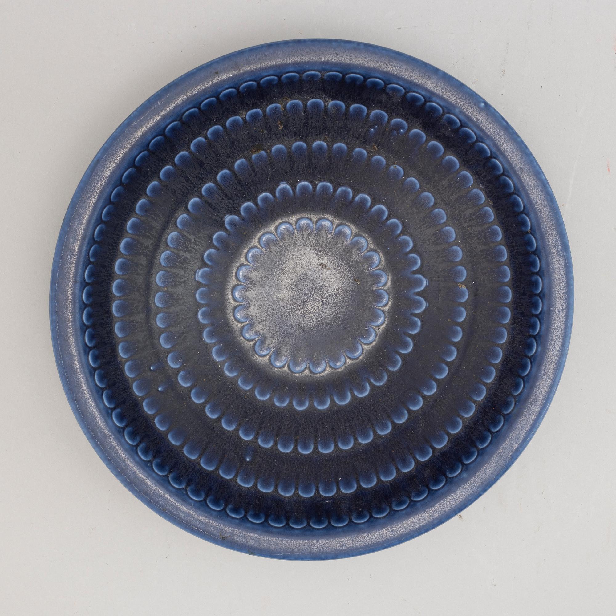A stoneware bowl, Kåge verkstad, Gustavsberg, 1950's.