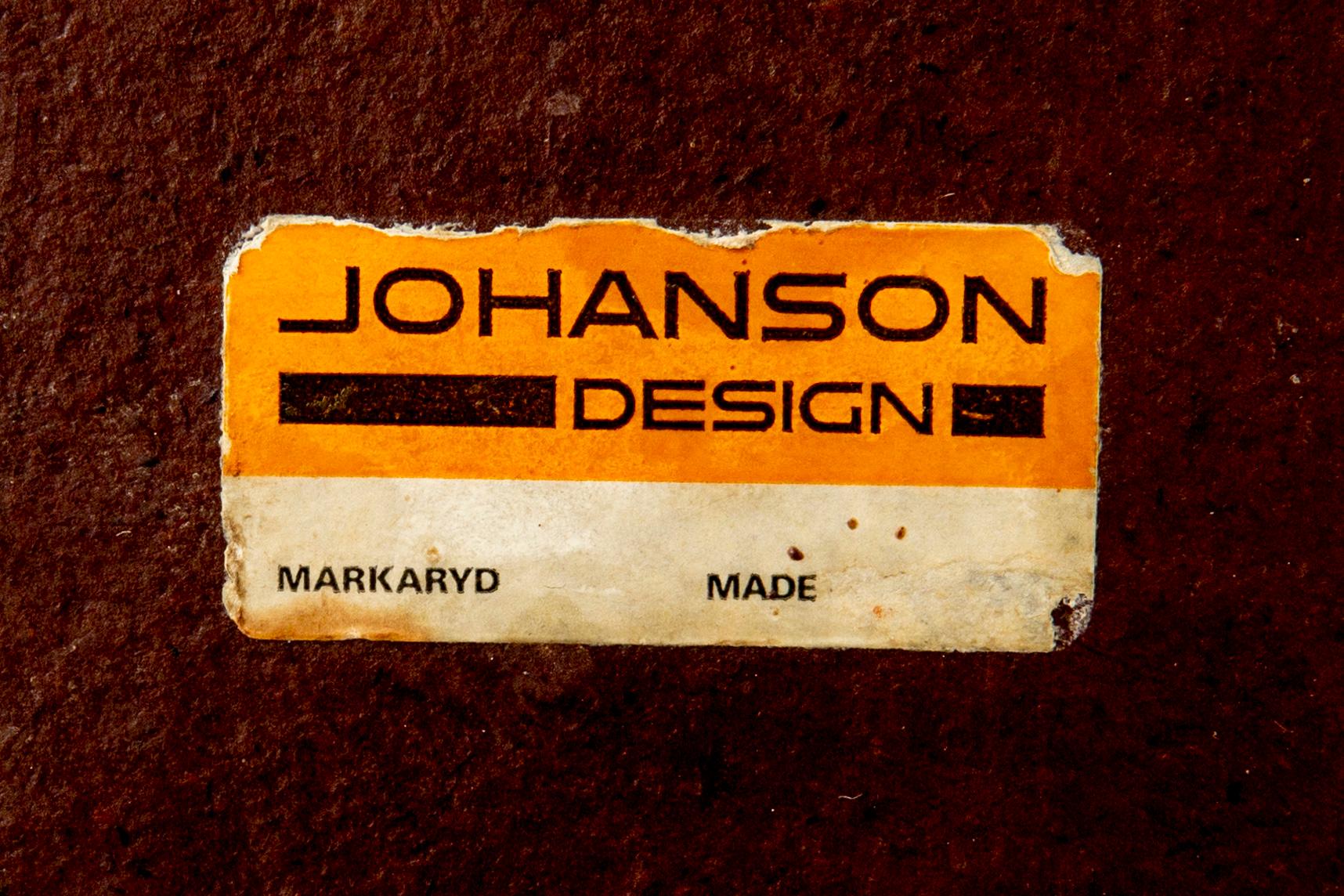 Johanson design, chairs 4 pcs, table, Markaryd.